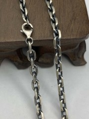 3mm,3.5mm,4mm,5mm,6mm  Silver Chain Mens Chain Sterling 925 Chain