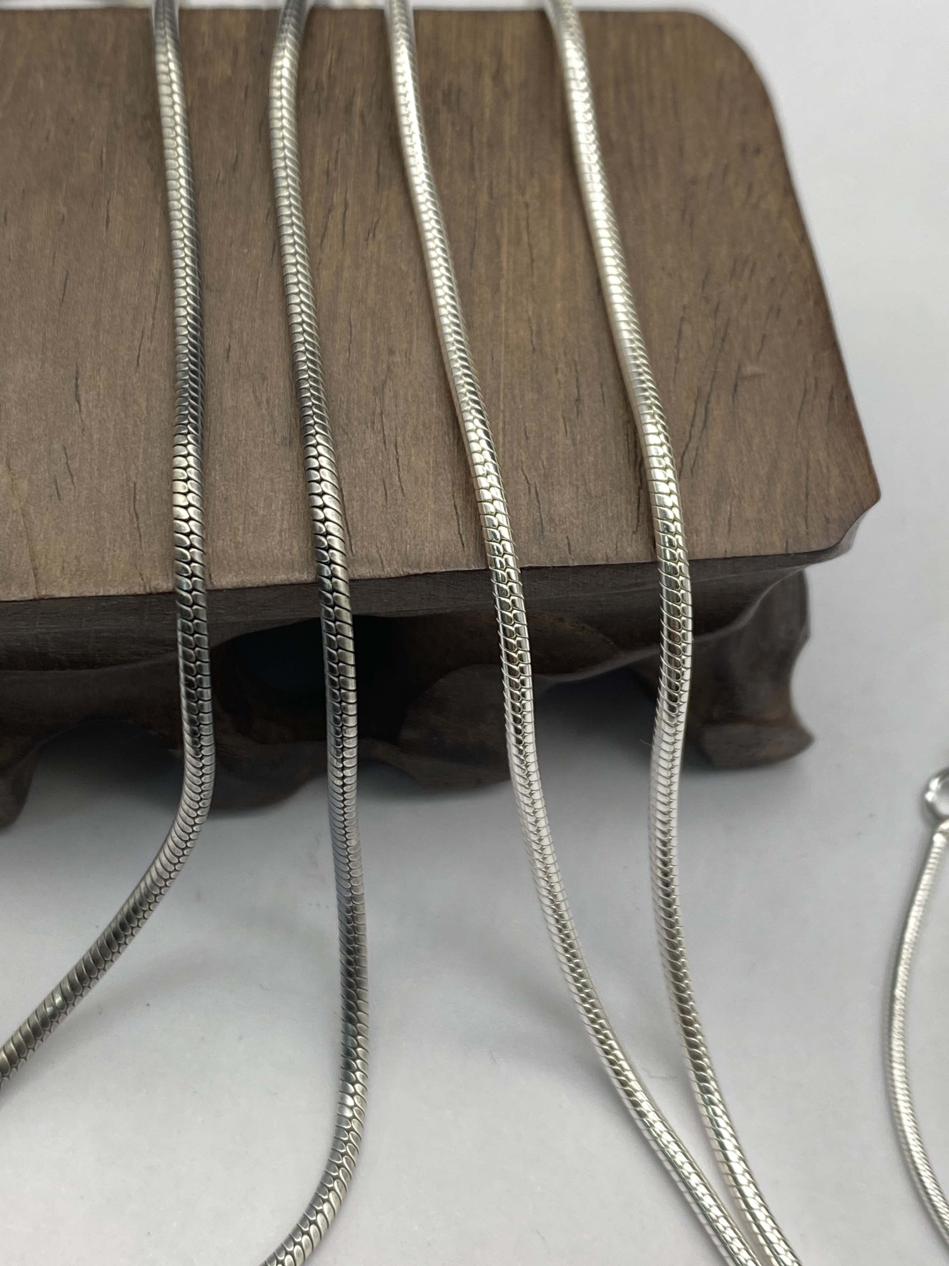 1.5mm,2mm,2.5mm,3mm Silver Chain Mens Chain Sterling 925 Chain