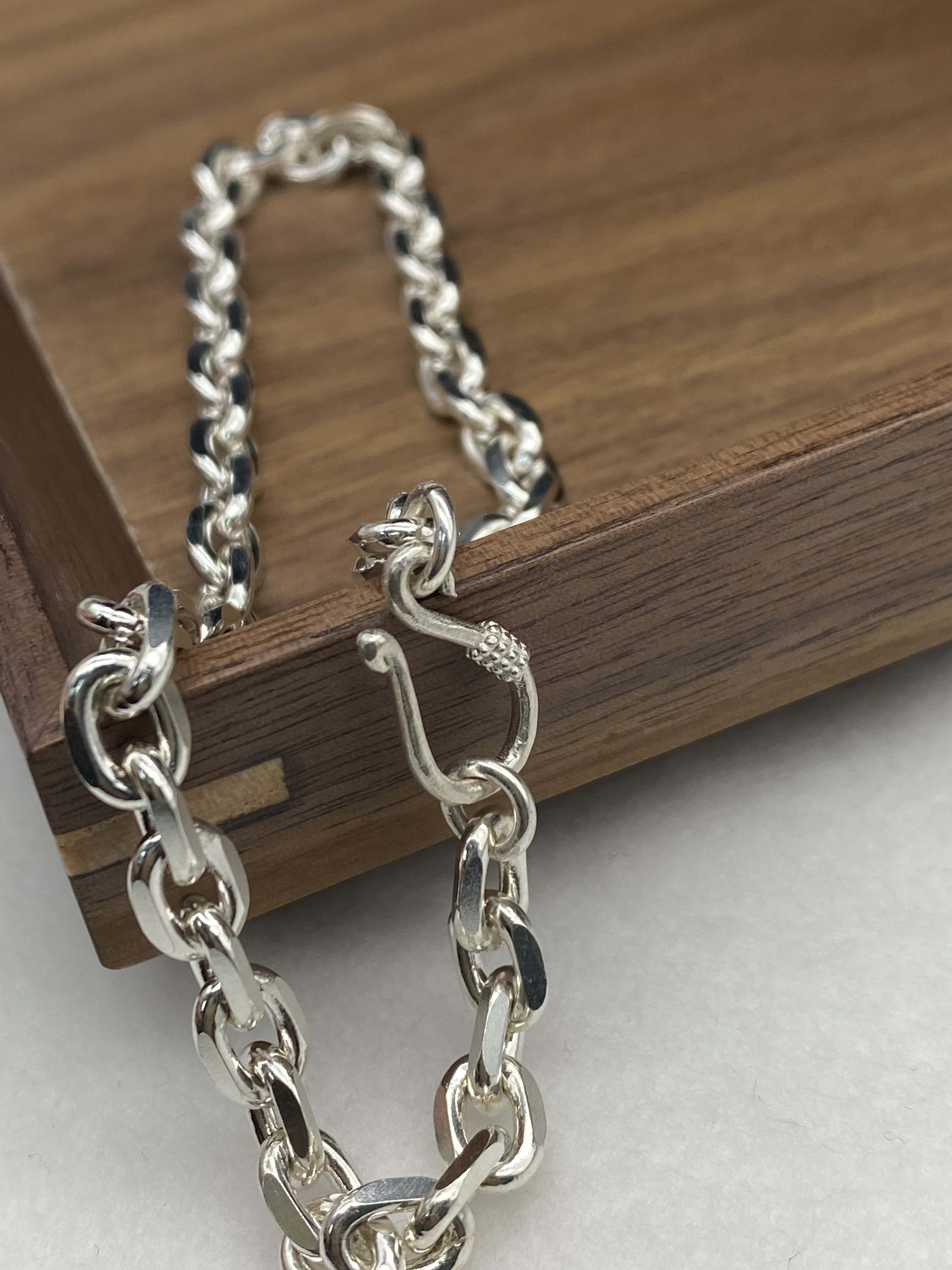 3mm,3.5mm,4mm,5mm,6mm  Silver Chain Mens Chain Sterling 925 Chain