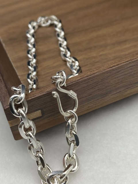3mm,3.5mm,4mm,5mm,6mm  Silver Chain Mens Chain Sterling 925 Chain