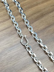 3mm,3.5mm,4mm,5mm,6mm  Silver Chain Mens Chain Sterling 925 Chain