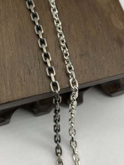 3mm,3.5mm,4.5mm,6mm,7.2mm  Silver Chain Mens Chain Sterling 925 Chain