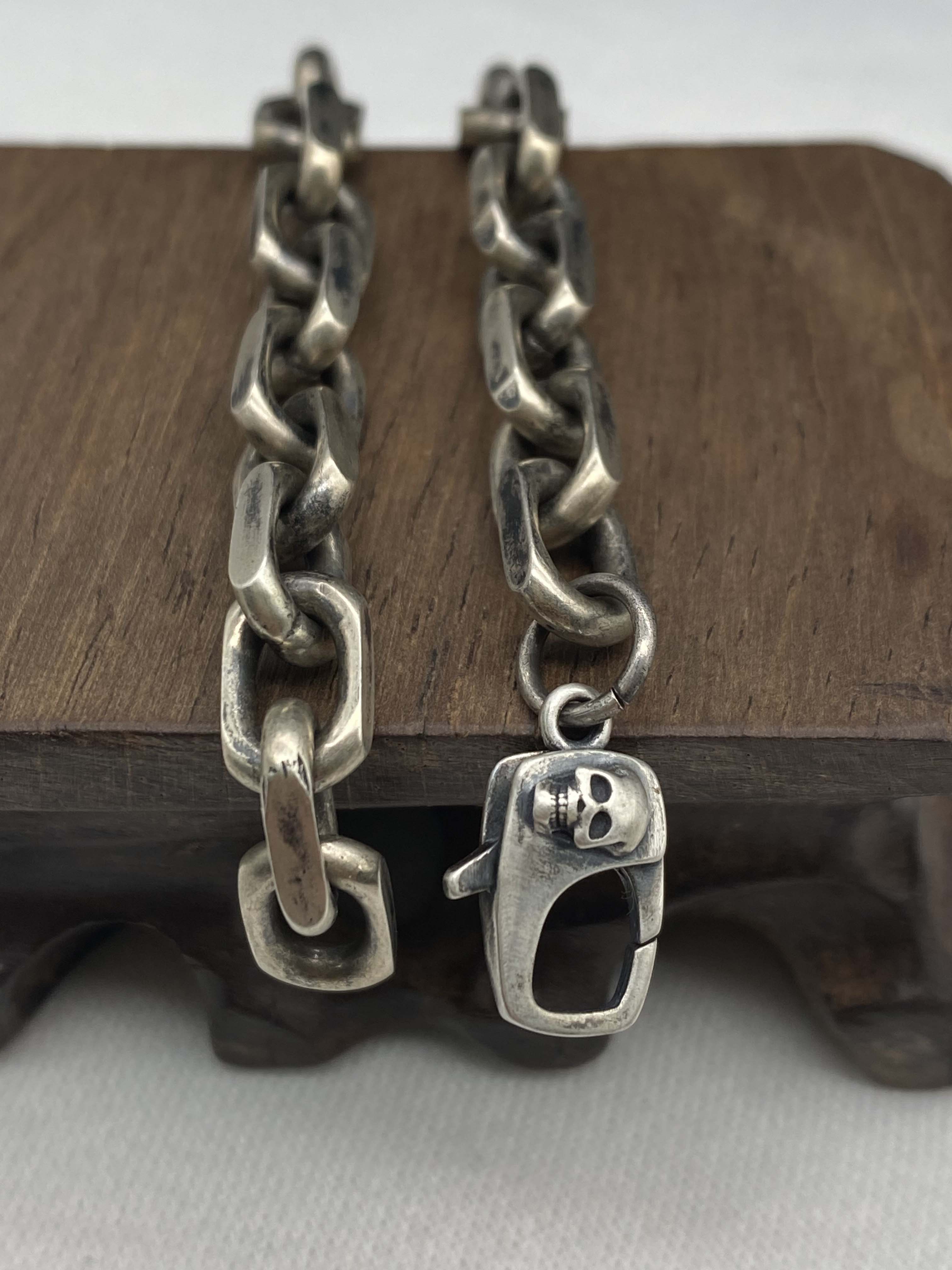 7.2mm Bracelet chain 925 Sterling Silver