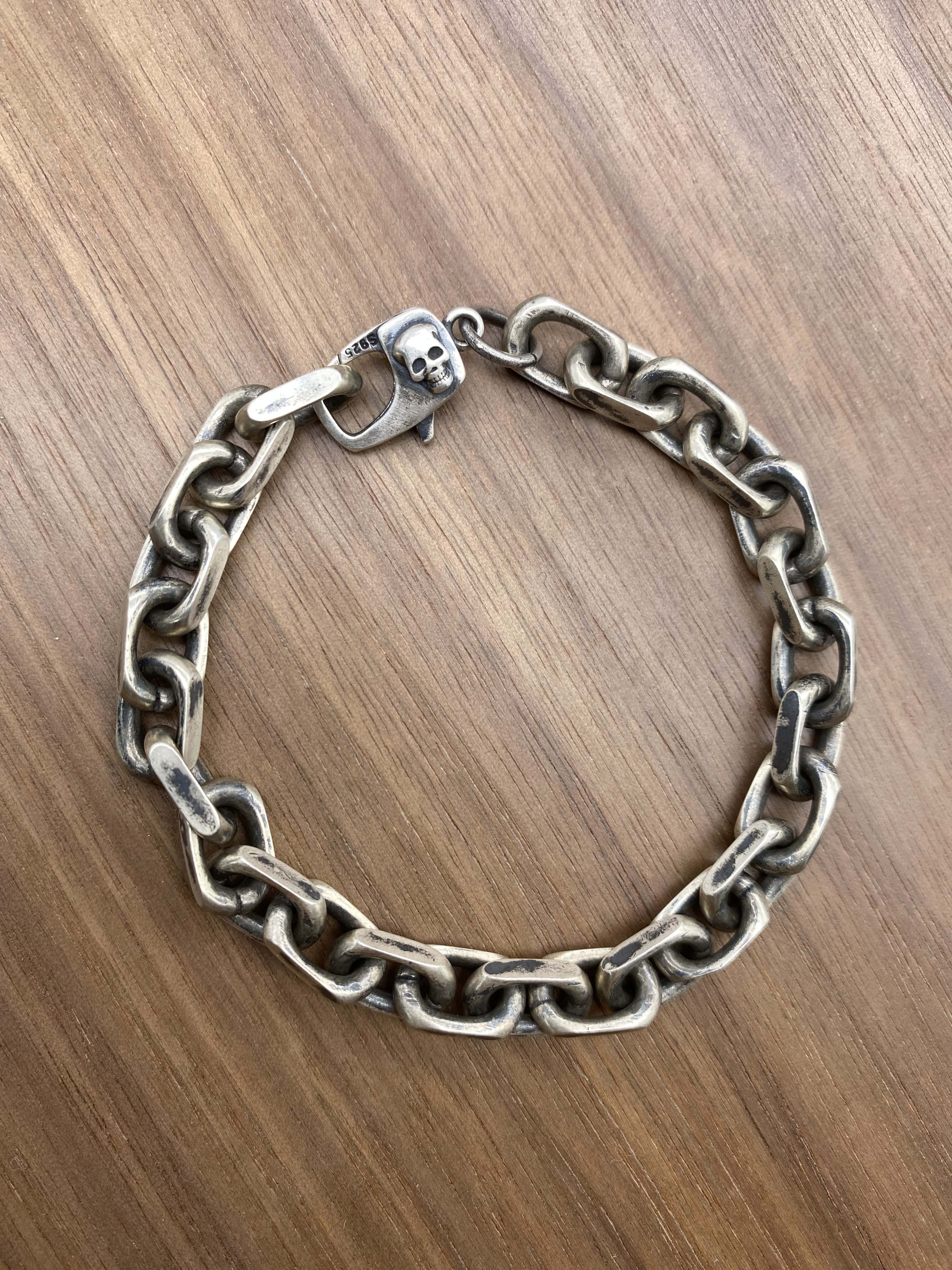 7.2mm Bracelet chain 925 Sterling Silver