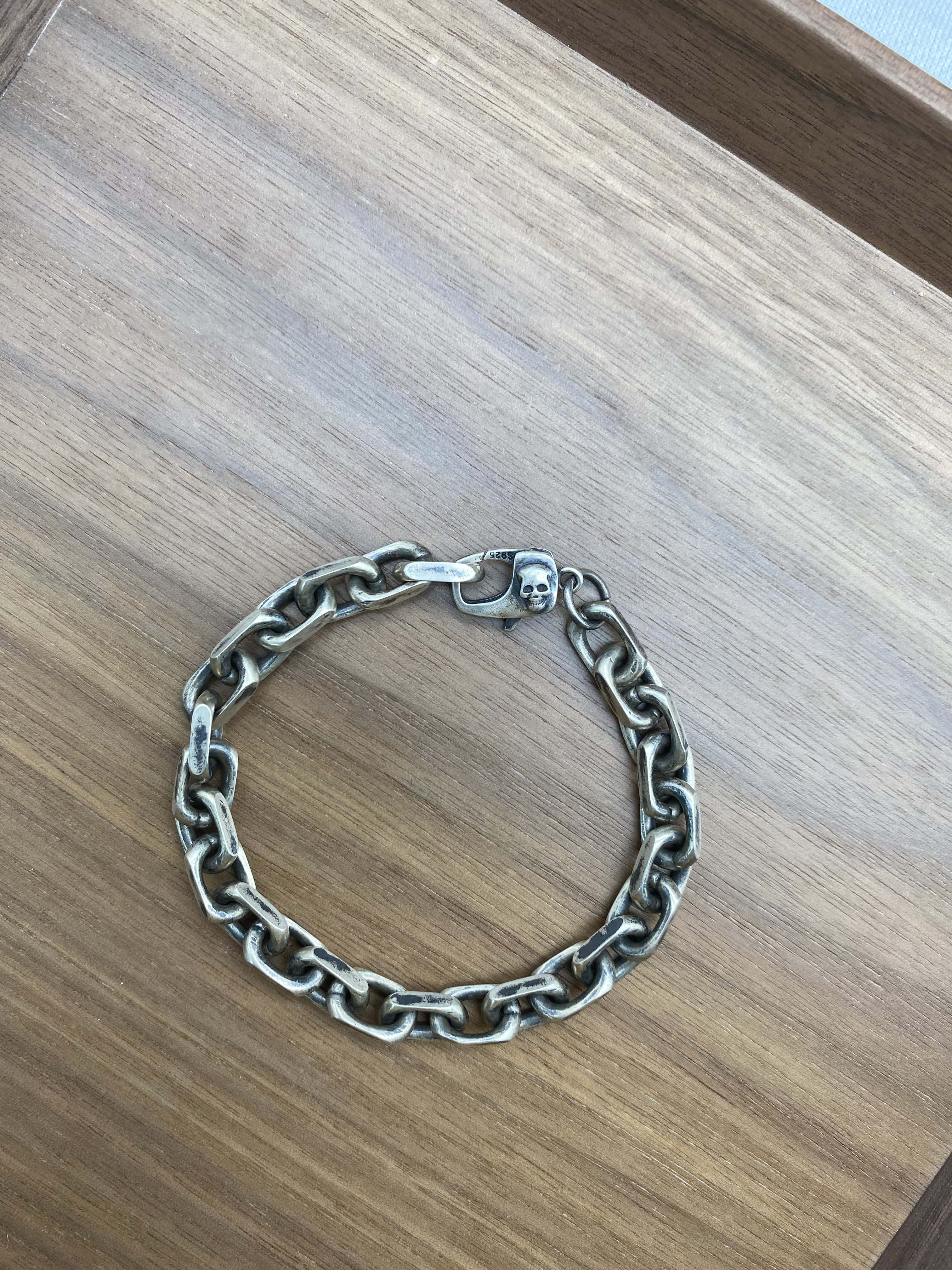 7.2mm Bracelet chain 925 Sterling Silver
