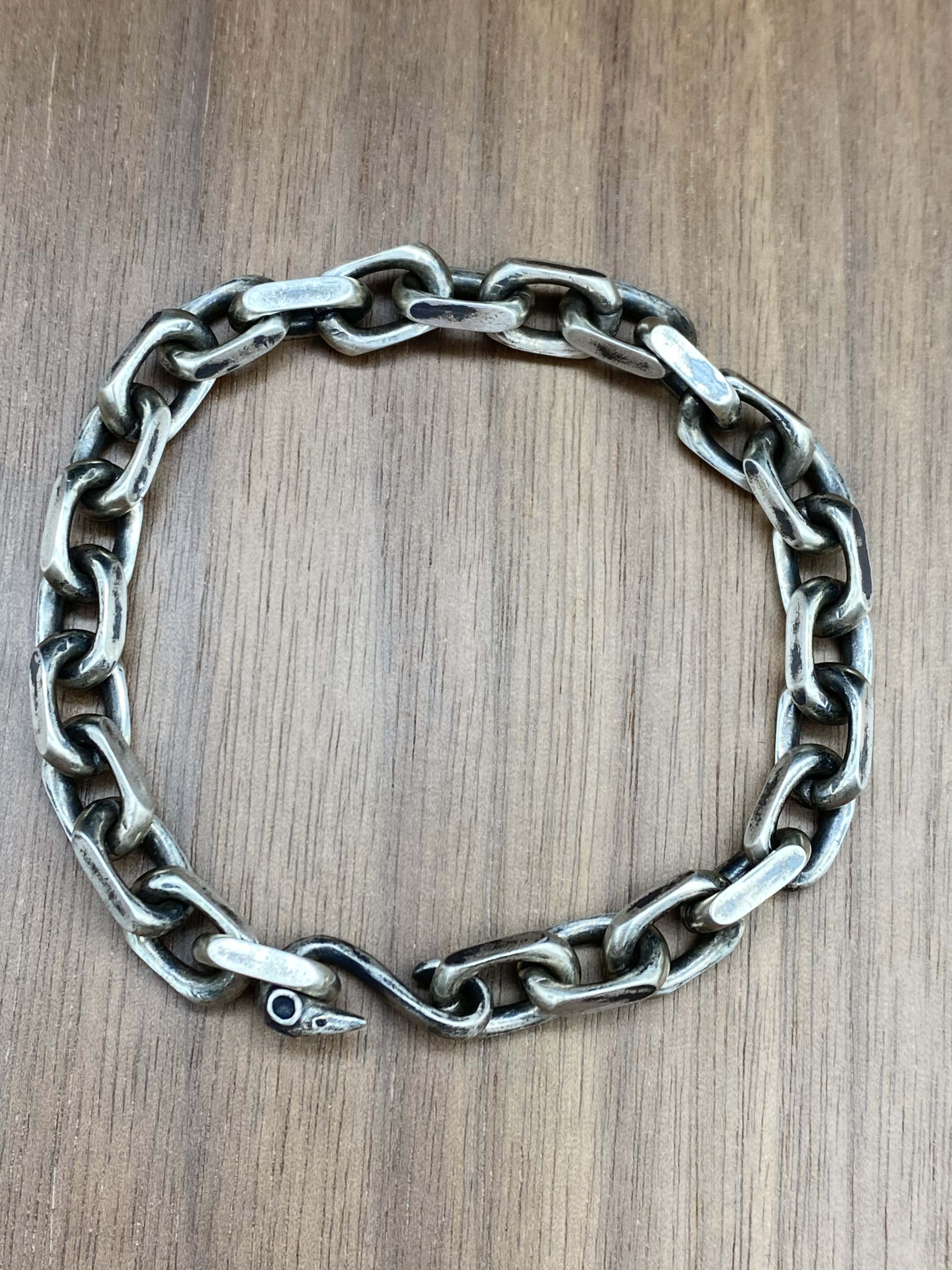 7.2mm Bracelet chain 925 Sterling Silver
