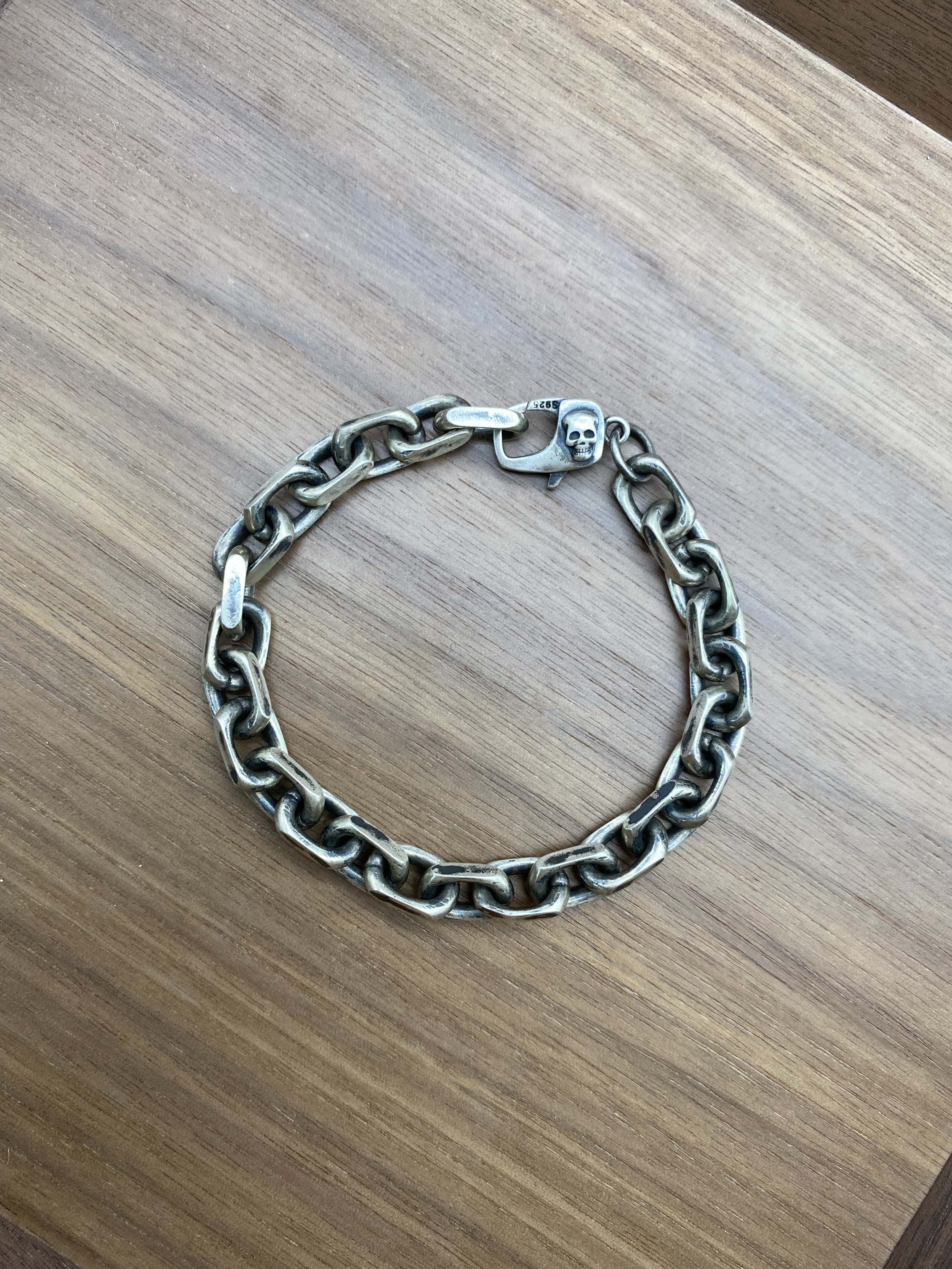7.2mm Bracelet chain 925 Sterling Silver