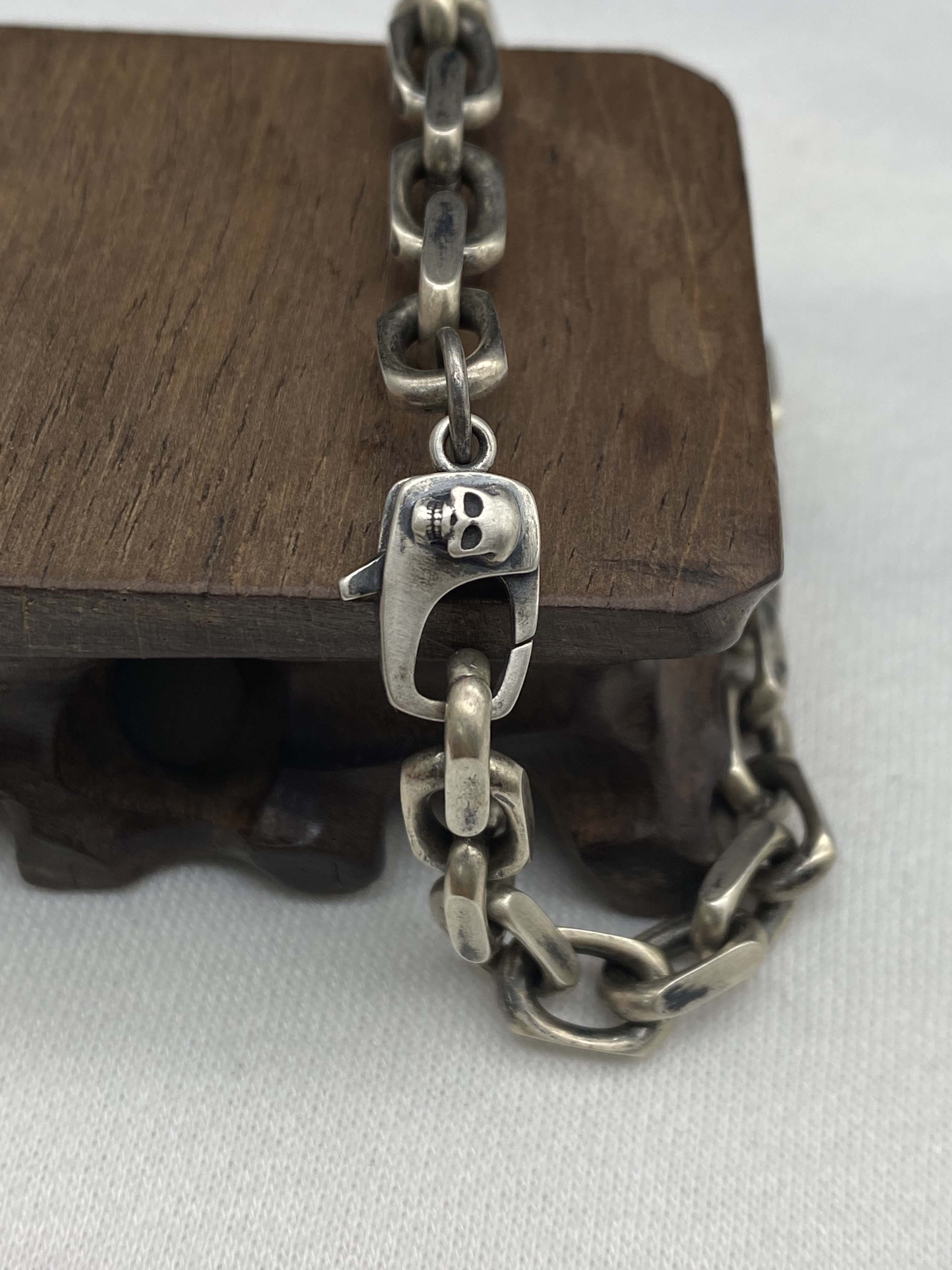 7.2mm Bracelet chain 925 Sterling Silver