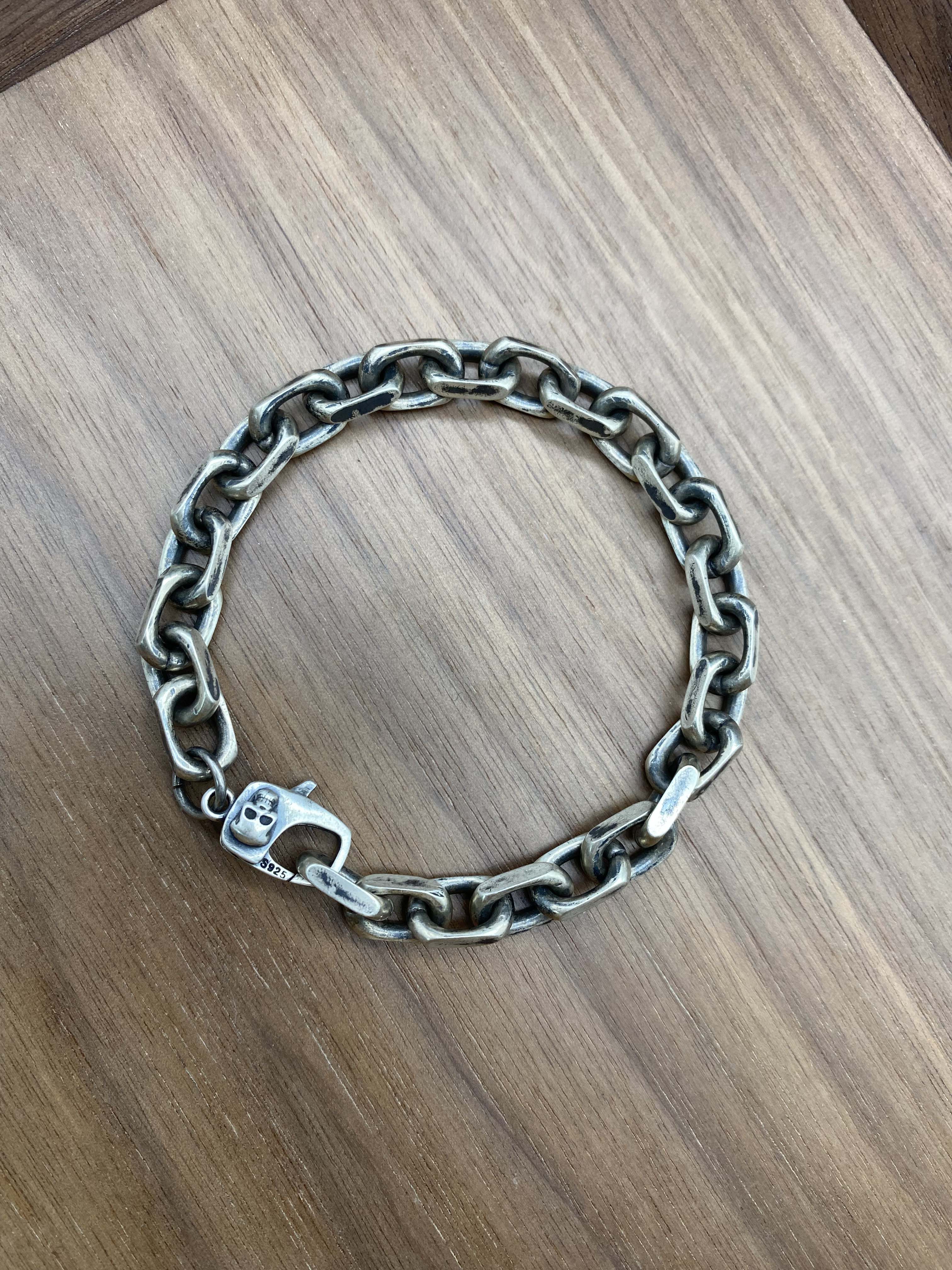 7.2mm Bracelet chain 925 Sterling Silver