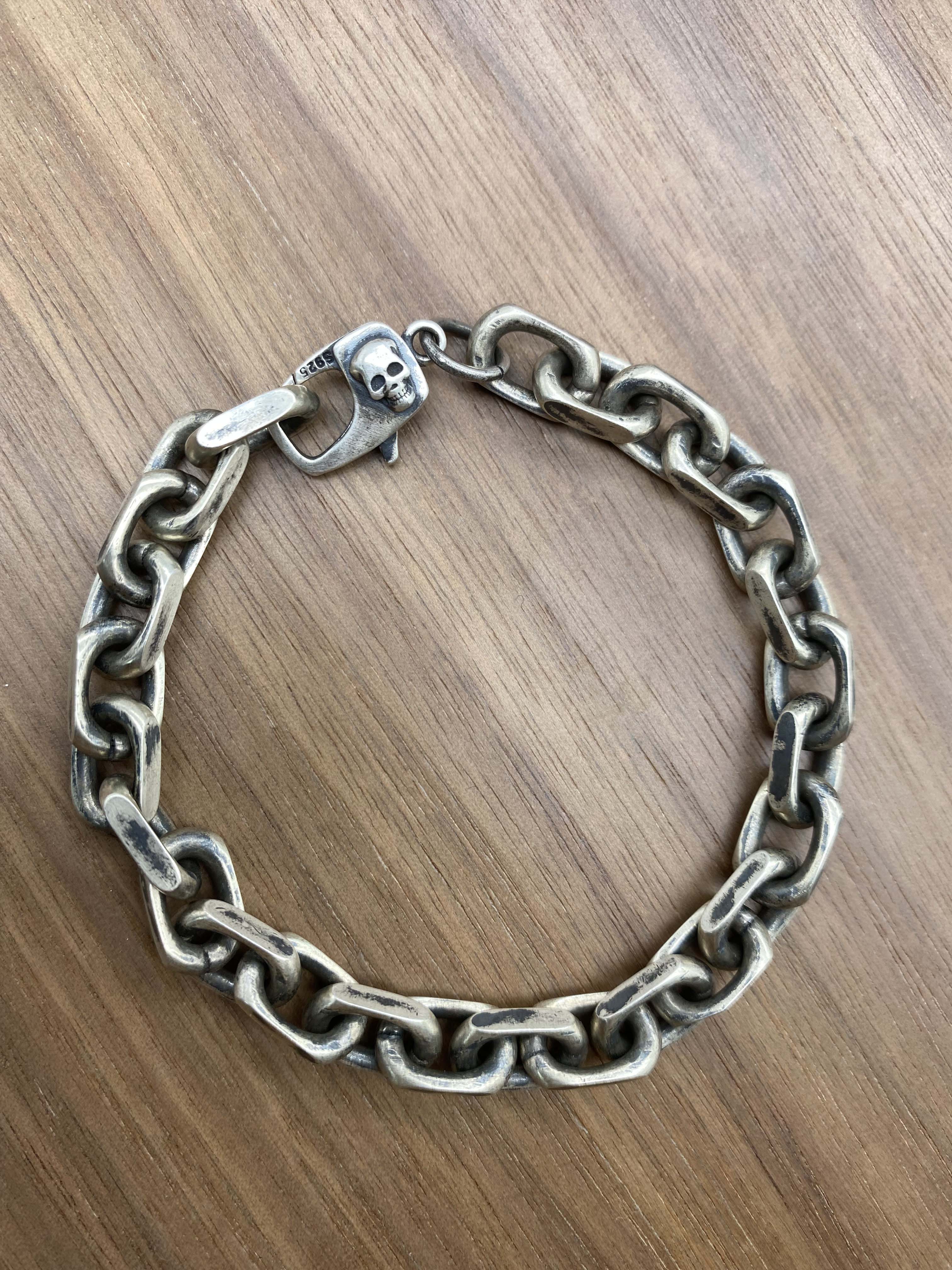 7.2mm Bracelet chain 925 Sterling Silver