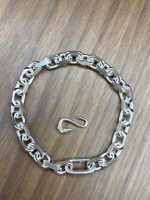 7.2mm Bracelet chain 925 Sterling Silver