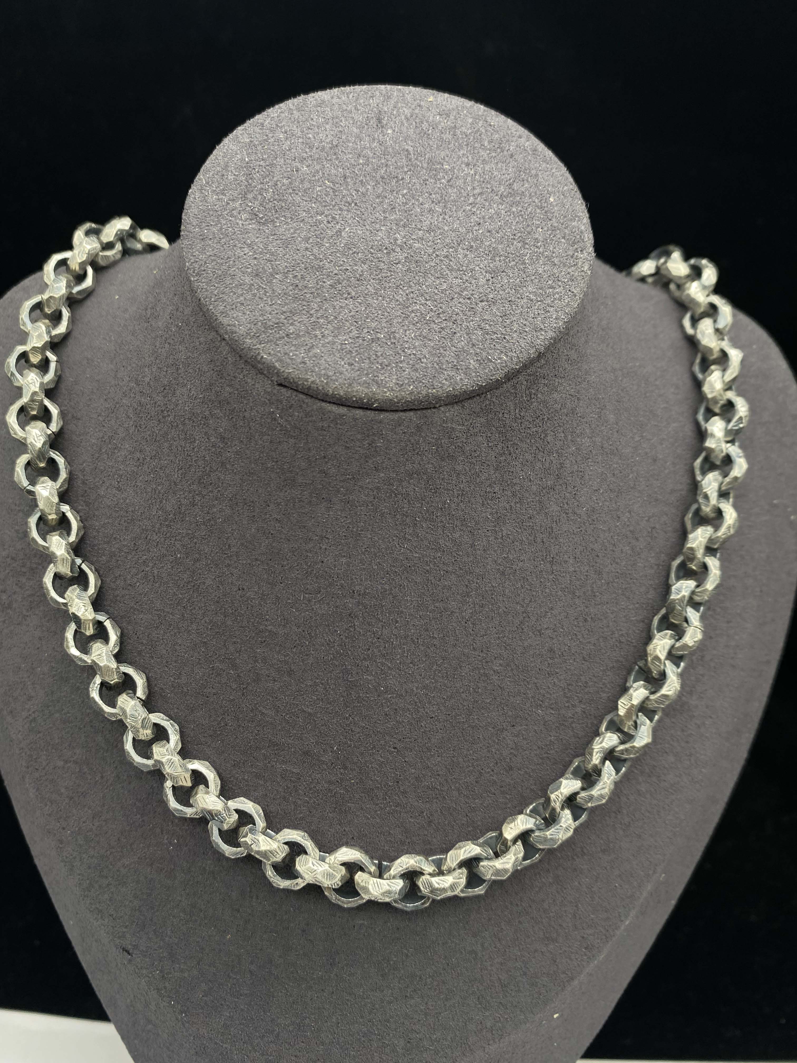 9mm,12mm Silver Chain Mens Chain Sterling 925 Chain