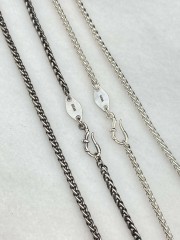 3mm Silver Chain Mens Chain Sterling 925 Chain