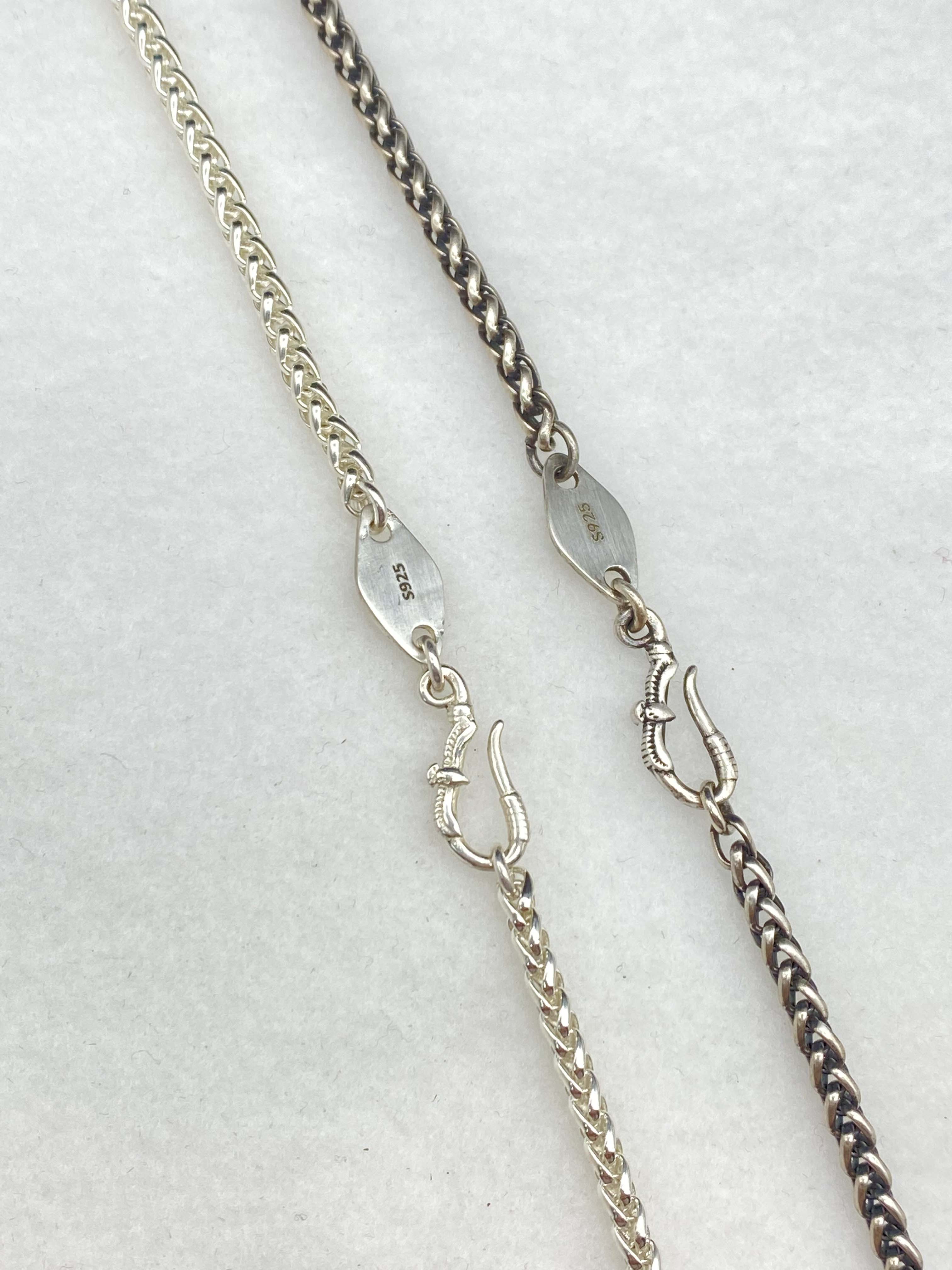 3mm Silver Chain Mens Chain Sterling 925 Chain