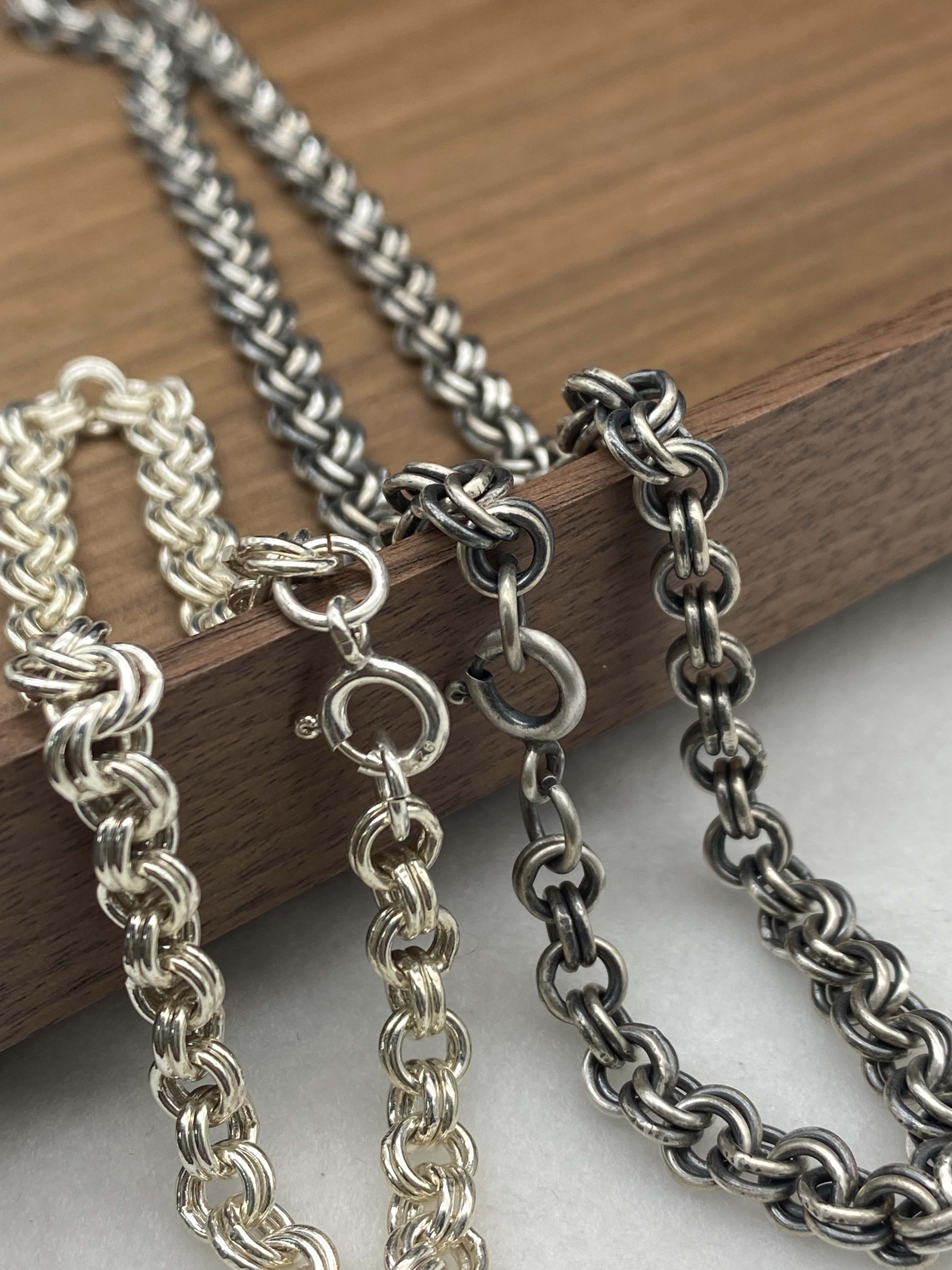 5mm Silver Chain Mens Chain Sterling 925 Chain