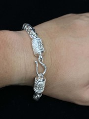 8mm Bracelet chain 925 Sterling Silver