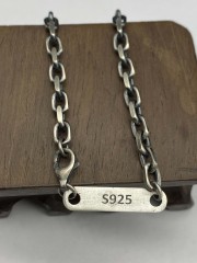 6mm Silver Chain Mens Chain Sterling 925 Chain