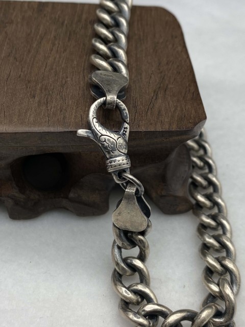9mm Bracelet chain 925 Sterling Silver