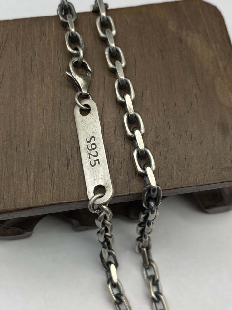 6mm Silver Chain Mens Chain Sterling 925 Chain