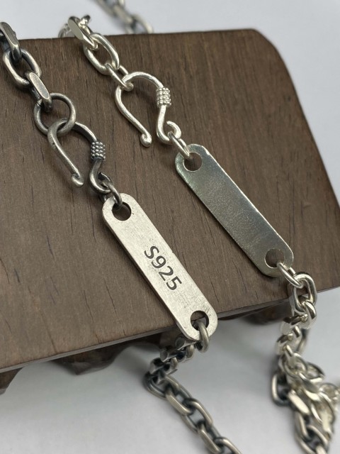 6mm Silver Chain Mens Chain Sterling 925 Chain