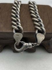 9mm Bracelet chain 925 Sterling Silver