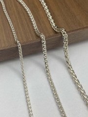 3mm,4mm,5mm Silver Chain Mens Chain Sterling 925 Chain