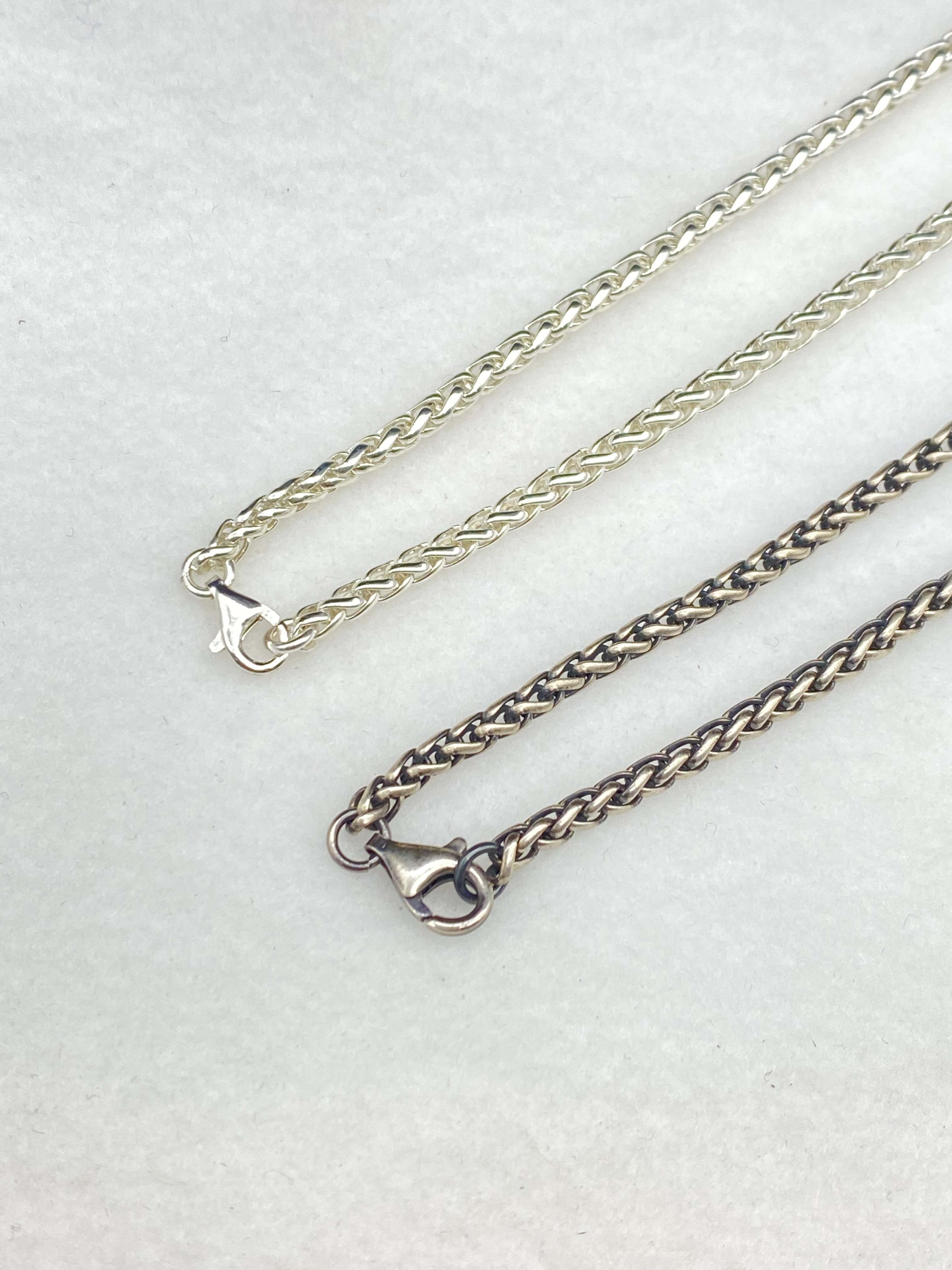 3mm,4mm,5mm Silver Chain Mens Chain Sterling 925 Chain