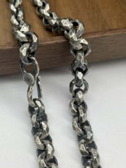 9mm,12mm Silver Chain Mens Chain Sterling 925 Chain