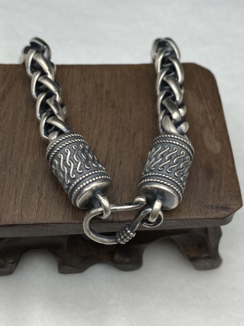 8mm Bracelet chain 925 Sterling Silver