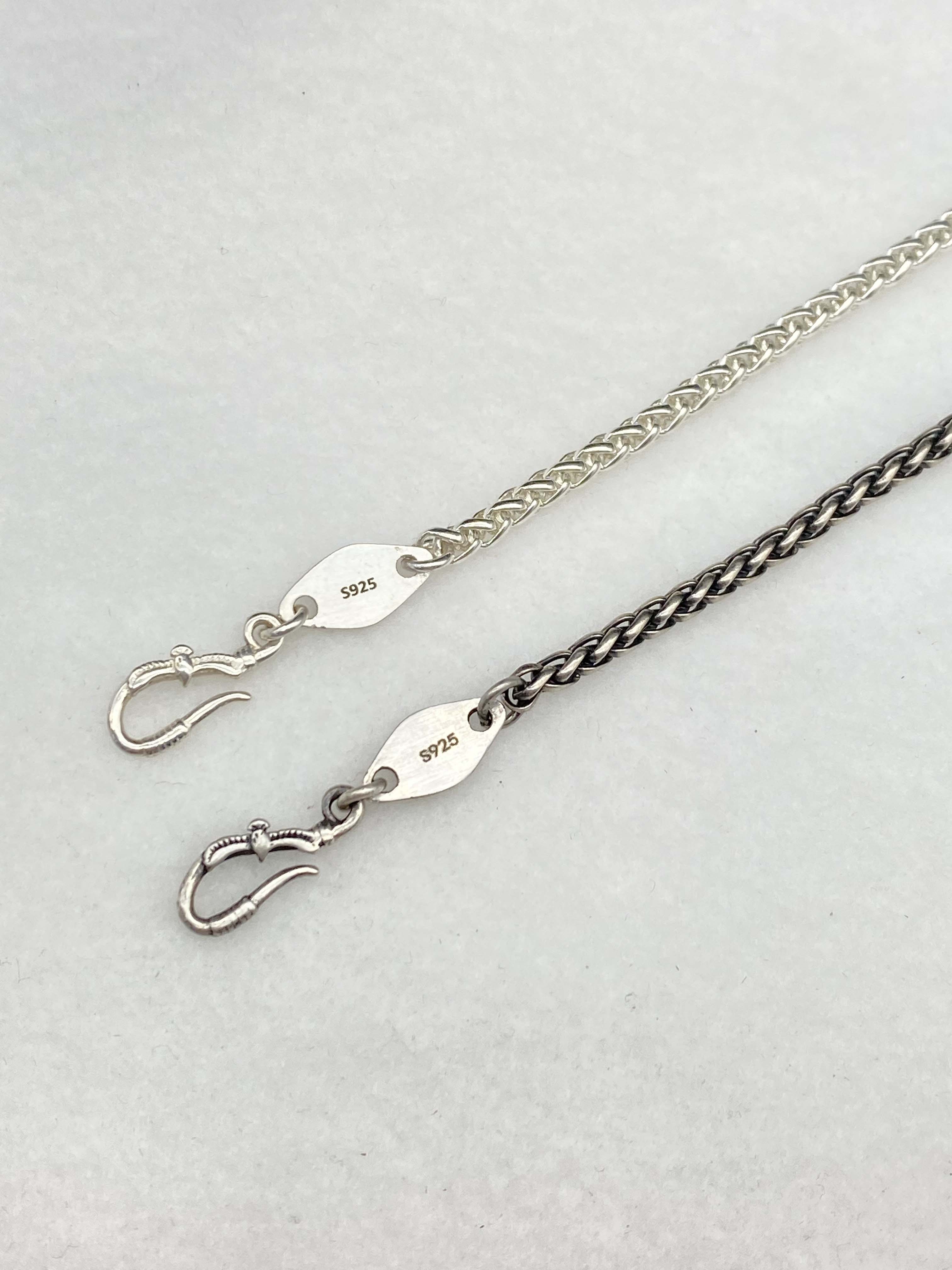 3mm Silver Chain Mens Chain Sterling 925 Chain