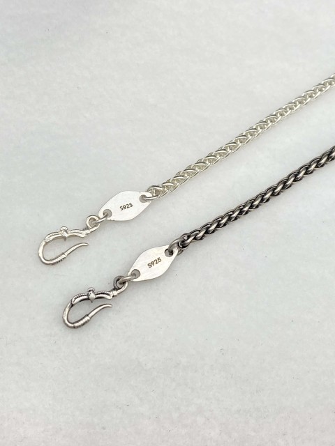 3mm Silver Chain Mens Chain Sterling 925 Chain