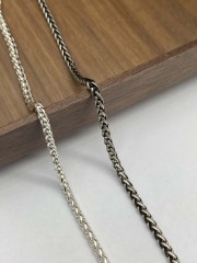 3mm Silver Chain Mens Chain Sterling 925 Chain