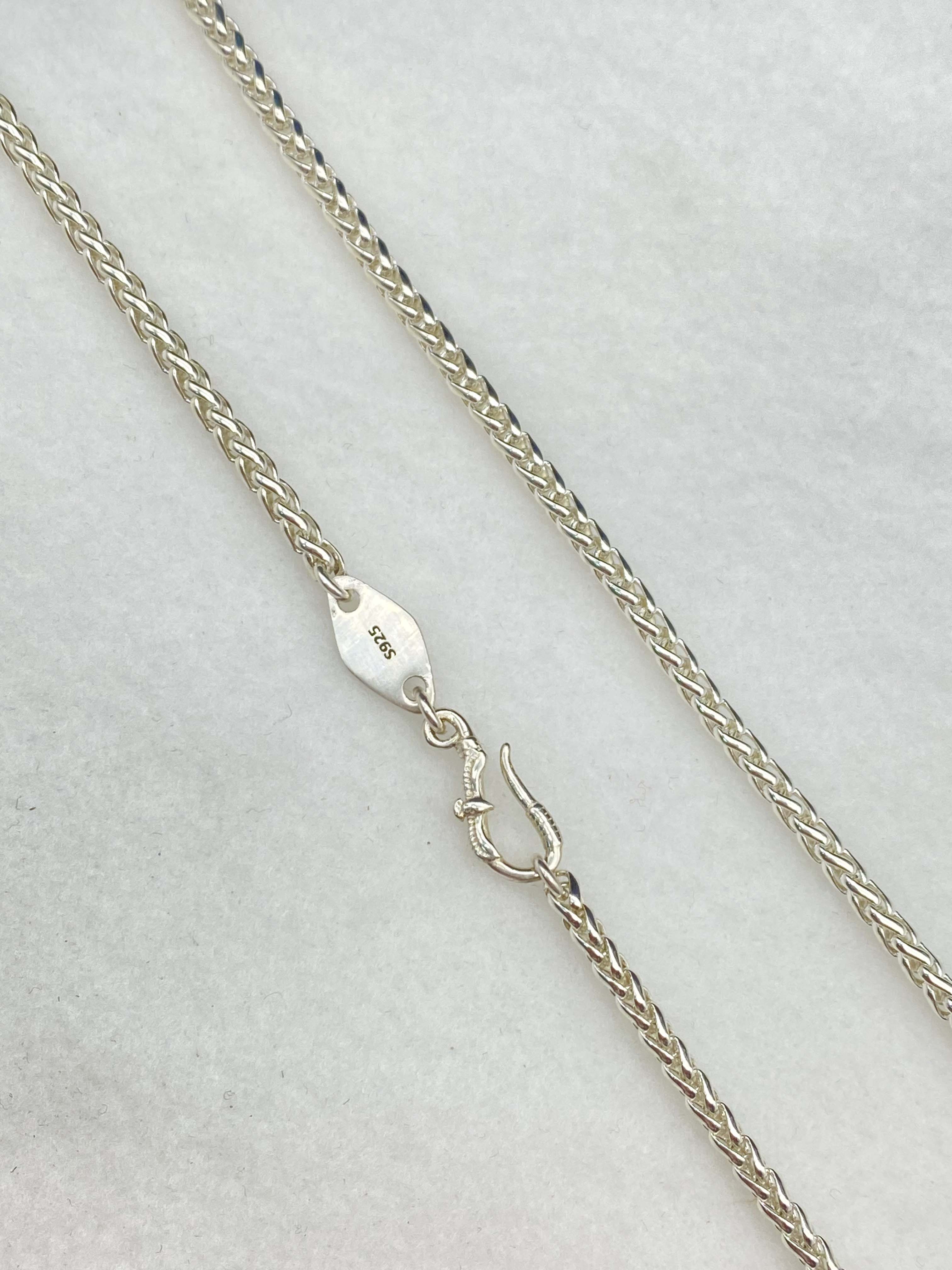 3mm Silver Chain Mens Chain Sterling 925 Chain