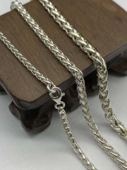 3mm,4mm,5mm Silver Chain Mens Chain Sterling 925 Chain