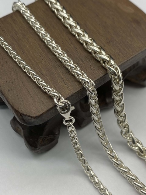 3mm,4mm,5mm Silver Chain Mens Chain Sterling 925 Chain