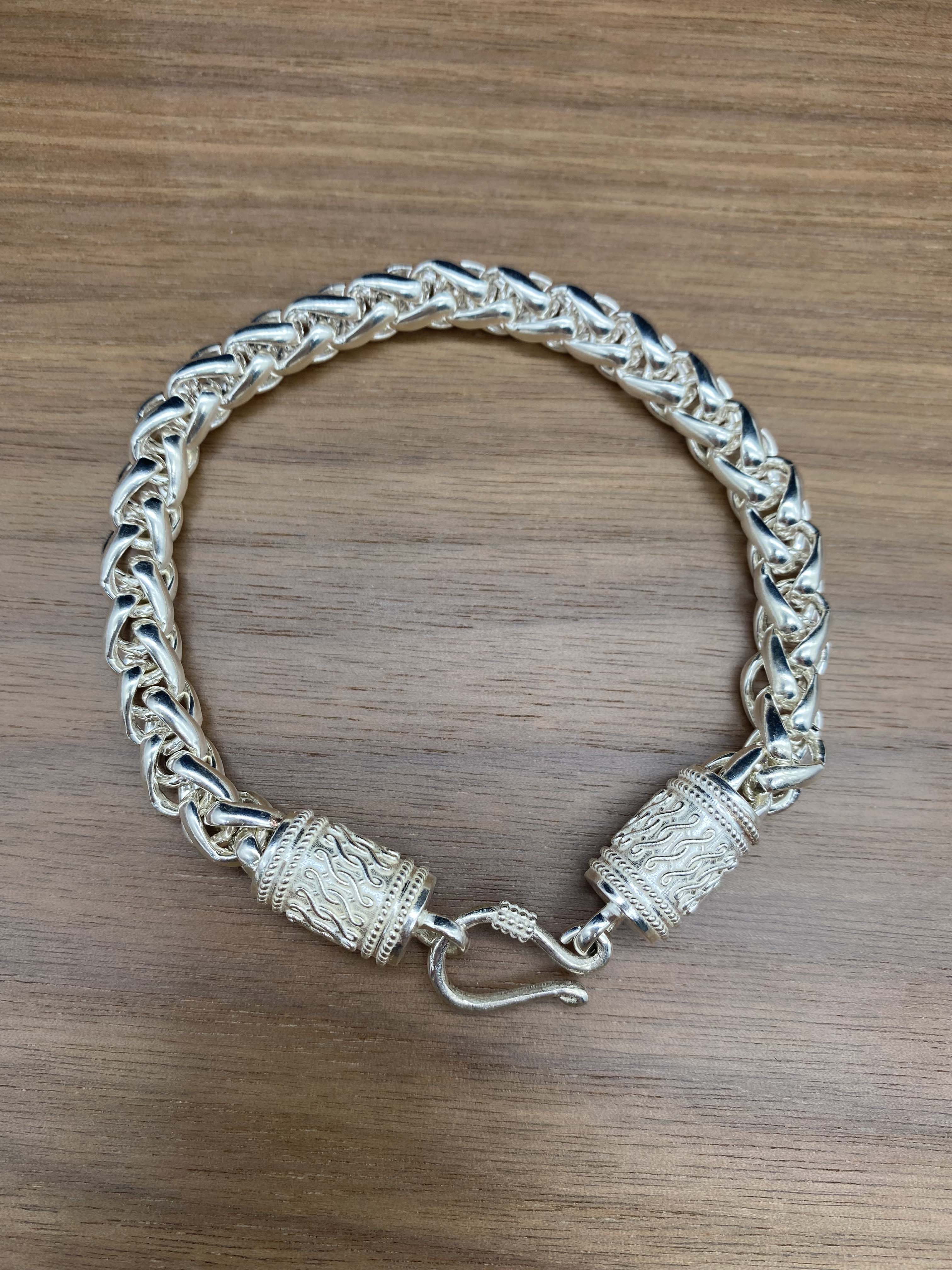 8mm Bracelet chain 925 Sterling Silver