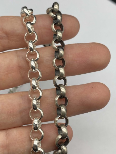 3mm,4mm,5mm,6mm,7mm Silver Chain Mens Chain Sterling 925 Chain
