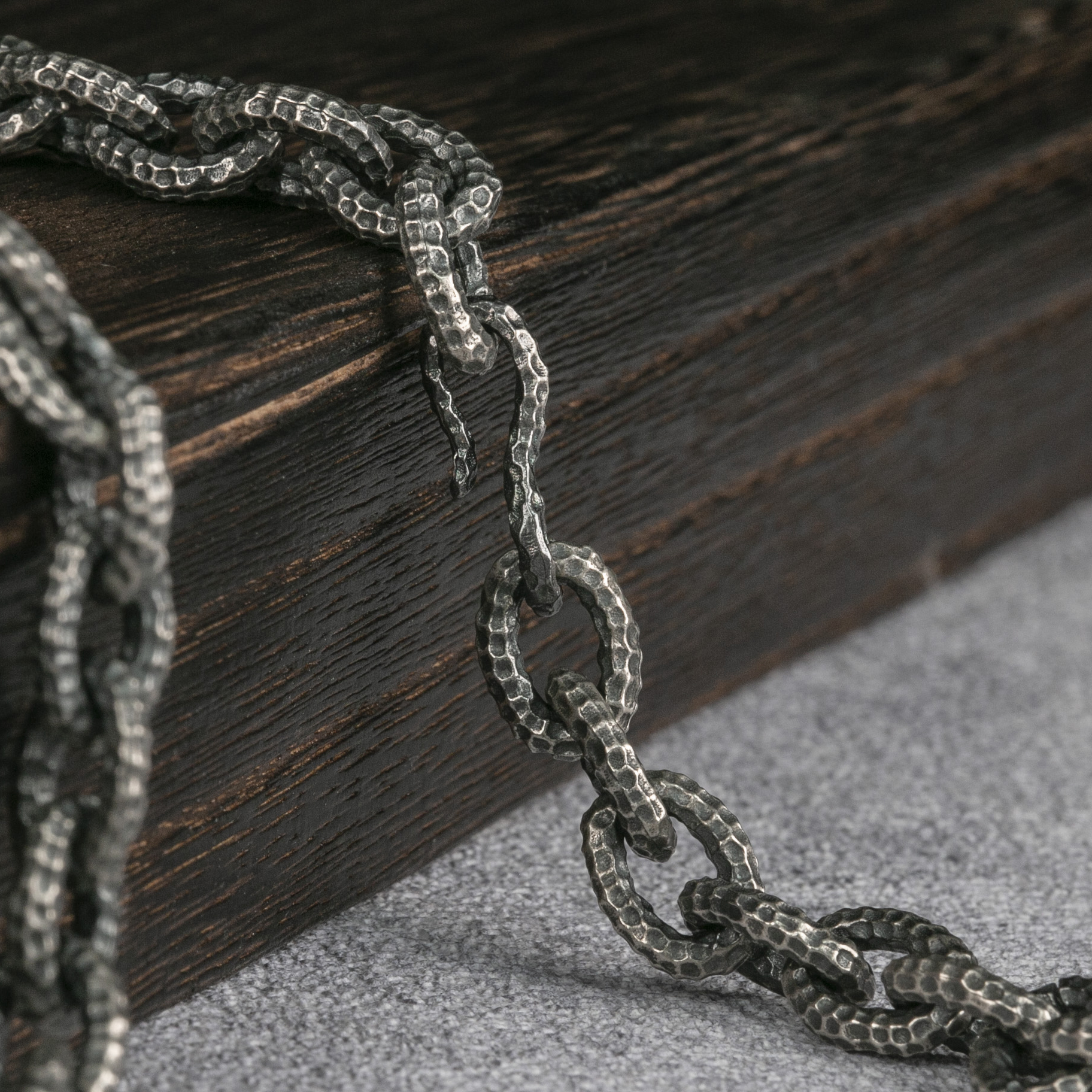 925 Silver Chain Mens Chain  8mm handmade Silver Chain