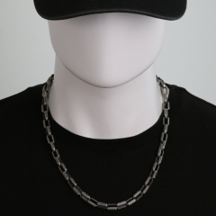 Silver Chain Mens Chain Sterling 925 Chain 9.5mm