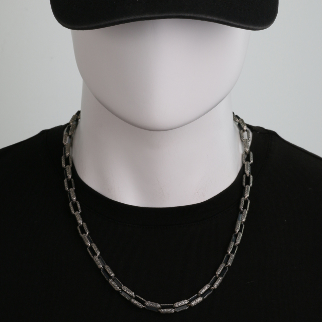 Silver Chain Mens Chain Sterling 925 Chain 9.5mm