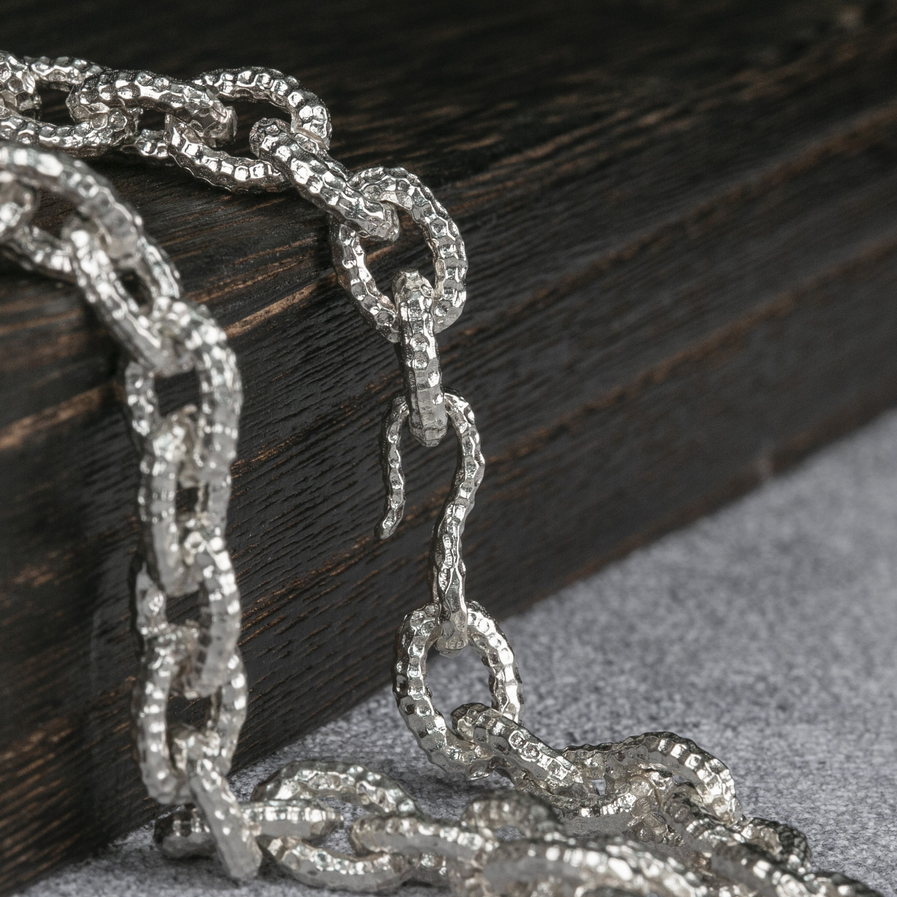 925 Silver Chain Mens Chain  8mm handmade Silver Chain
