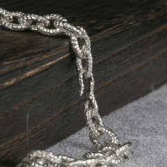 925 Silver Chain Mens Chain  8mm handmade Silver Chain