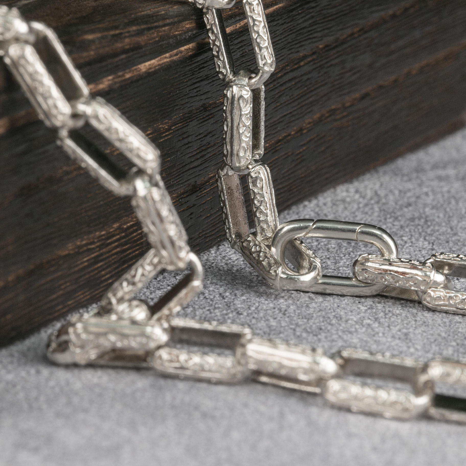 Silver Chain Mens Chain 925 Sterling Chain 8mm
