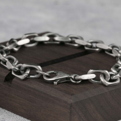 7.2mm Bracelet chain 925 Sterling Silver
