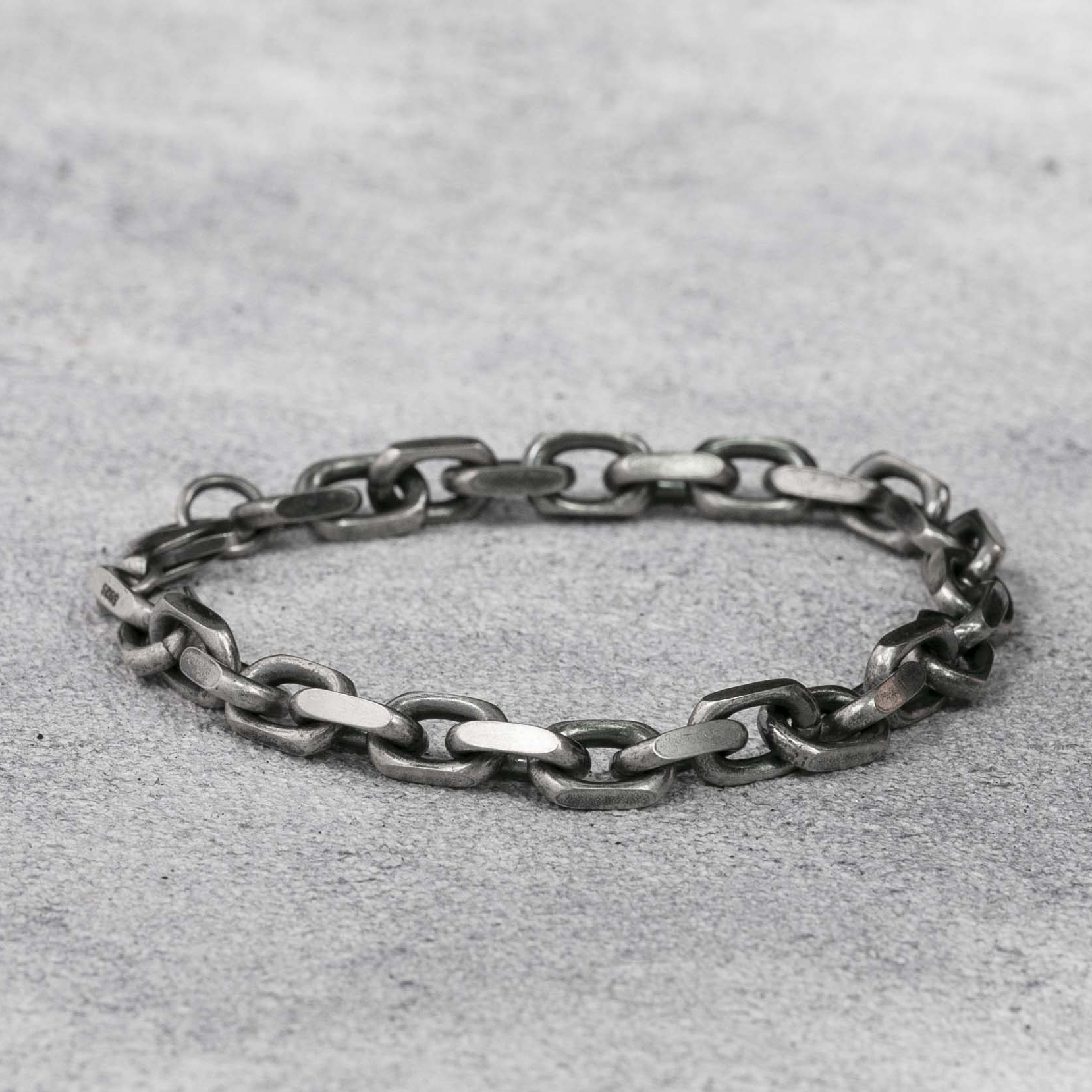 7.2mm Bracelet chain 925 Sterling Silver