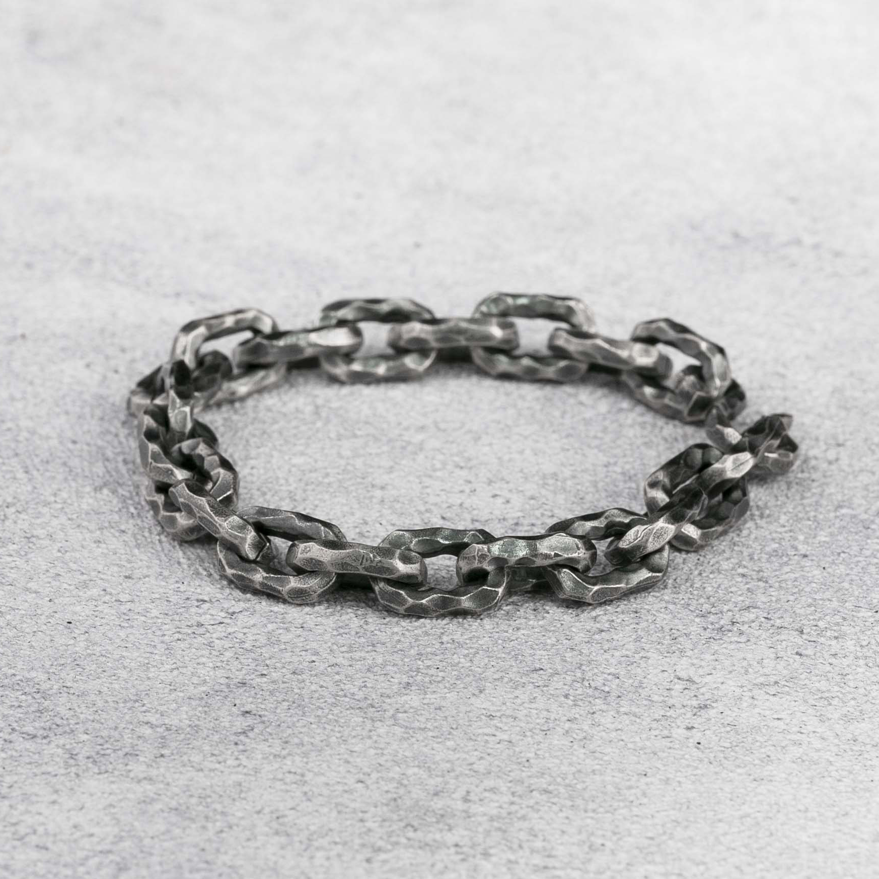Silver Handmade Bracelet 10mm 925 Sterling Silver