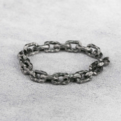 Silver Handmade Bracelet 10mm 925 Sterling Silver