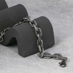 Silver Bracelet Cable Chain Bracelet  925 Sterling Silver 5.5MM