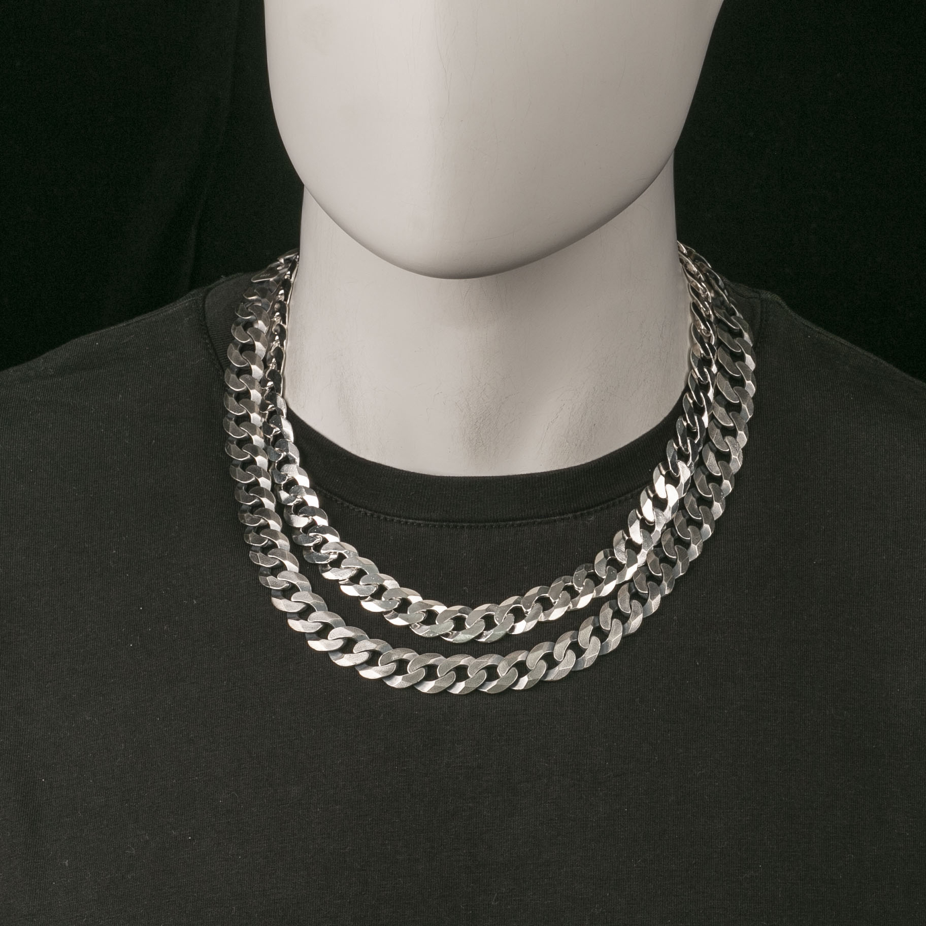 Silver Chain Mens Chain Sterling 925 Chain13mm