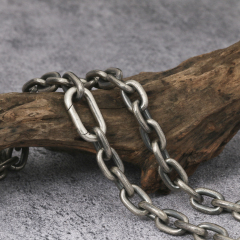 925 Silver Chain Mens Chain Handmade Silver Chain Chunky Chain 12mm